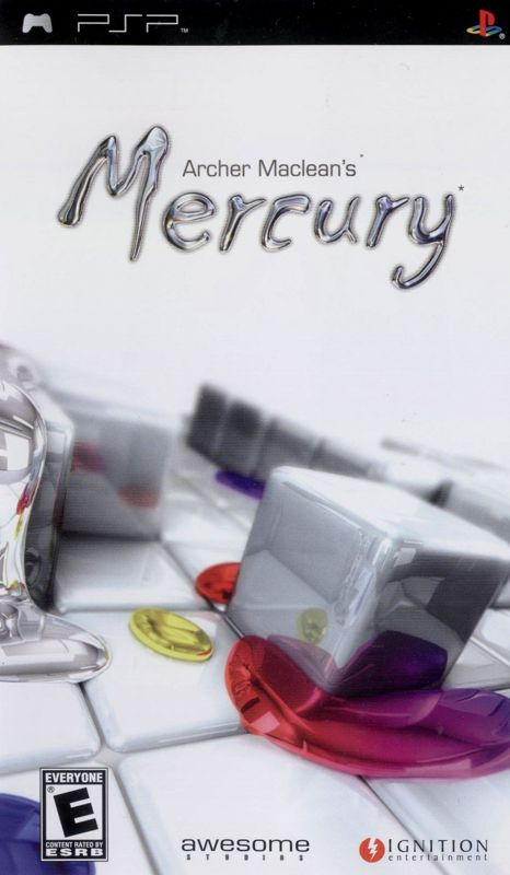 Mercury box art for PSP